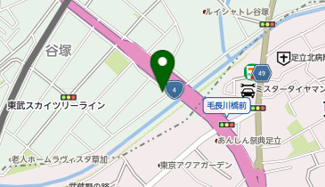 POLA 谷塚駅前の地図画像