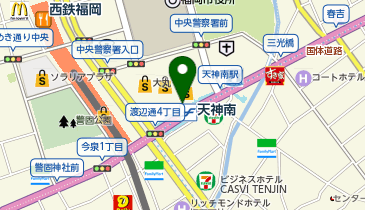POLA 大丸福岡天神店の地図画像