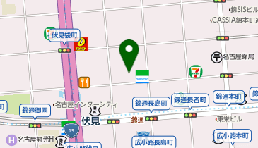 POLA エステイン伏見駅前の地図画像