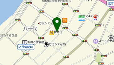 POLA 伊勢丹新潟店の地図画像