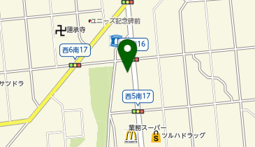 POLA THE BEAUTY 帯広店の地図画像
