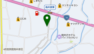 POLA 軽井沢の地図画像