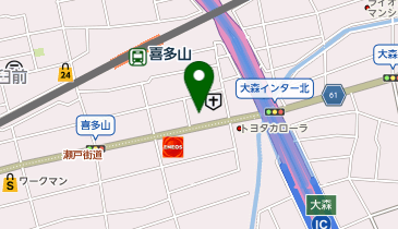 POLA エステインみらいの地図画像