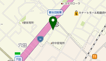 POLA 加納の地図画像