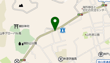POLA 神戸異人館の地図画像