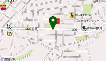 POLA 蒔田の地図画像