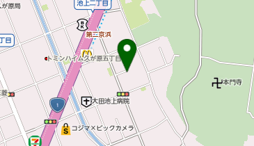 POLA 池上駅前の地図画像
