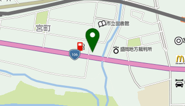 POLA 宮古宮町..の地図画像