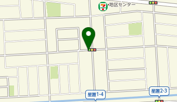 POLA 前田中央の地図画像