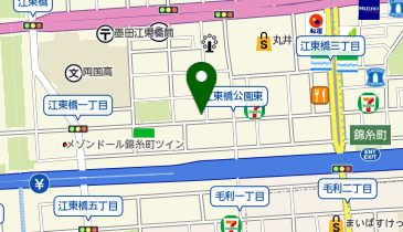 POLA 錦糸町馬車通りの地図画像