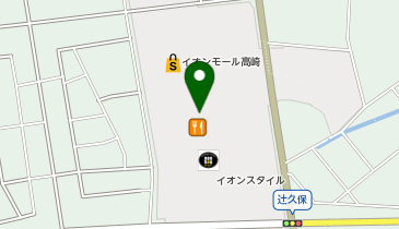 POLA THE BEAUTY イオンモール高崎店の地図画像