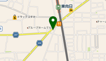POLA 京大路の地図画像