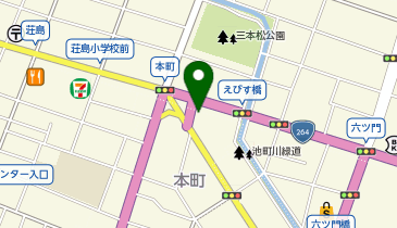 POLA THE BEAUTY 久留米明治通り店の地図画像