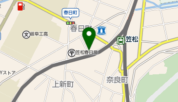 POLA 笠松の地図画像