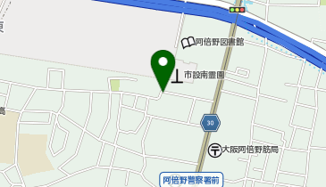 POLA 美章園の地図画像