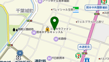POLA 上通の地図画像
