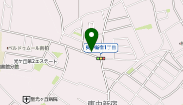 POLA 増尾の地図画像