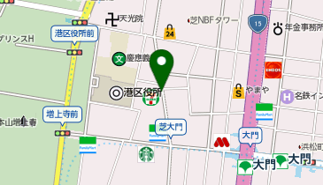 POLA 大門浜松町の地図画像
