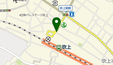 POLA 吹上駅前の地図画像