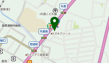 POLA THE BEAUTY 南草津店の地図画像