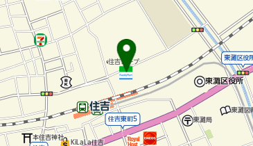 POLA THE BEAUTY 住吉駅北店の地図画像