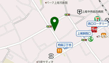 POLA 上尾西口の地図画像