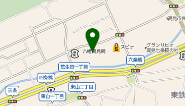 POLA えすぺらんす高見の地図画像