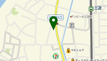 POLA 花綸の地図画像
