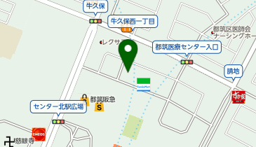 POLA THE BEAUTY センター北店の地図画像