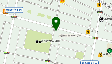POLA THE BEAUTY 新松戸店の地図画像