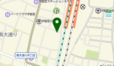 POLA 宇都宮駅前の地図画像