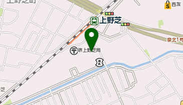 POLA 上野芝の地図画像