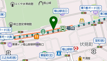 POLA LOOK さんすて福山店の地図画像