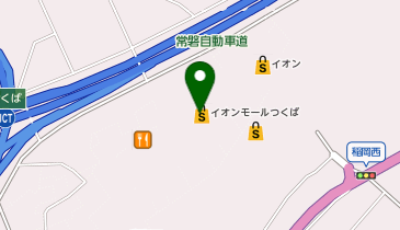 POLA THE BEAUTY イオンモールつくば店の地図画像