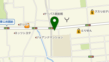POLA 小相木の地図画像
