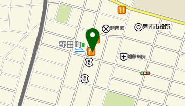 POLA THE BEAUTY 碧南中央通り店の地図画像