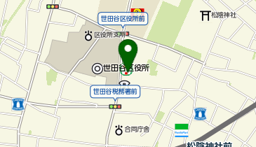 POLA ドリーム世田谷の地図画像