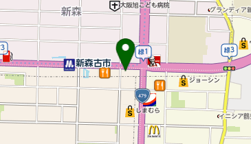 POLA THE BEAUTY 城東緑店の地図画像
