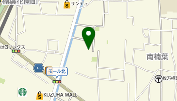 POLA くずは駅南..の地図画像