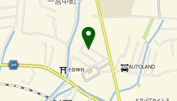 POLA 一宮東の地図画像