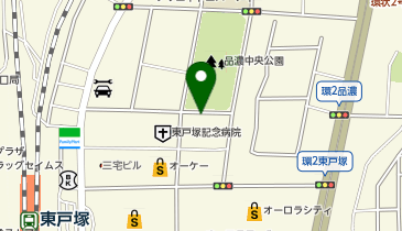 POLA 東戸塚の地図画像