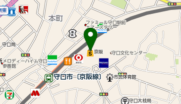 POLA 京阪百貨店 守口店の地図画像