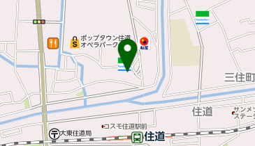 POLA 住道の地図画像
