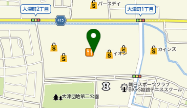 POLA THE BEAUTY イオンモール姫路大津店の地図画像