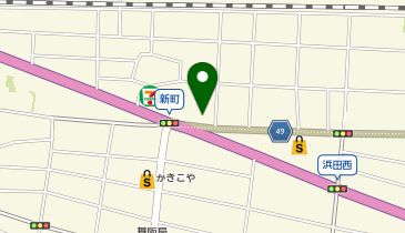 POLA 朝風の地図画像