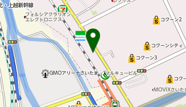 POLA THE BEAUTY さいたま新都心店の地図画像