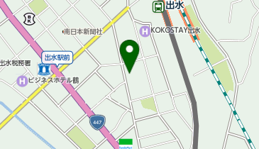 POLA 出水の地図画像