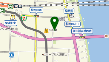 POLA 石山の地図画像