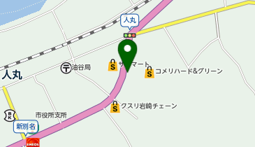 POLA 油谷の地図画像