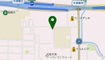 POLA 天美の地図画像